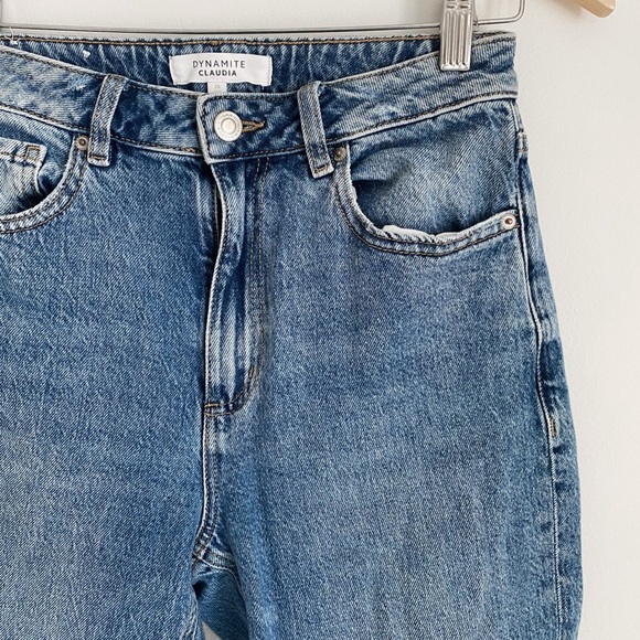 Dynamite Claudia Mom Jeans - Medium Wash - Size 26 (2) - Picture 4 of 8
